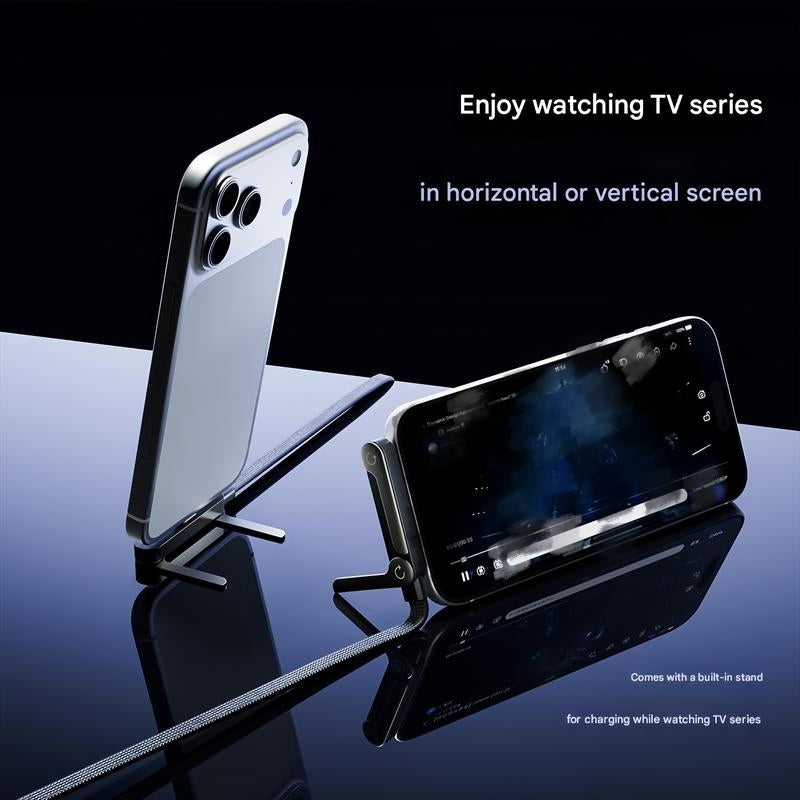 🔥 Buy 1 Get 1 Free | 2-in-1 Invisible Holder Charger Cable|240w super fast charging Fast Charging Cord