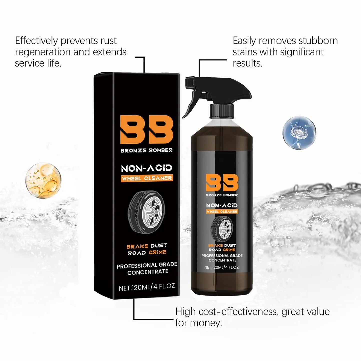Automotive Rust Remover Spray 120ML