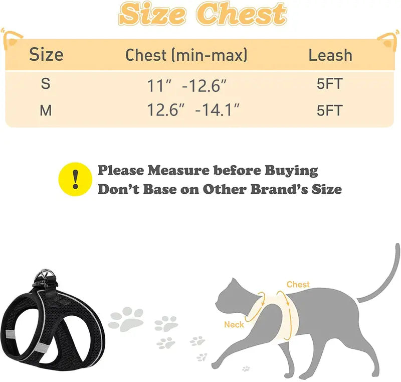 Escape Proof Cat  Leash