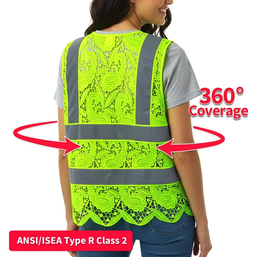 2026 Lace Safety Vest“Safety Meets Style”