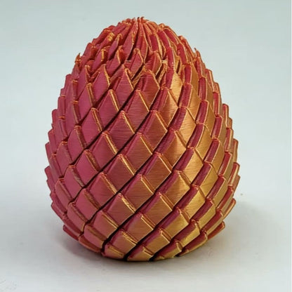3D Printed Twisty Fidget Dragon egg