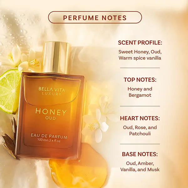 ✨Final 3 Hours: 50%OFF🔥Bella Vita Luxury Honey Oud Eau de Parfum 100ml
