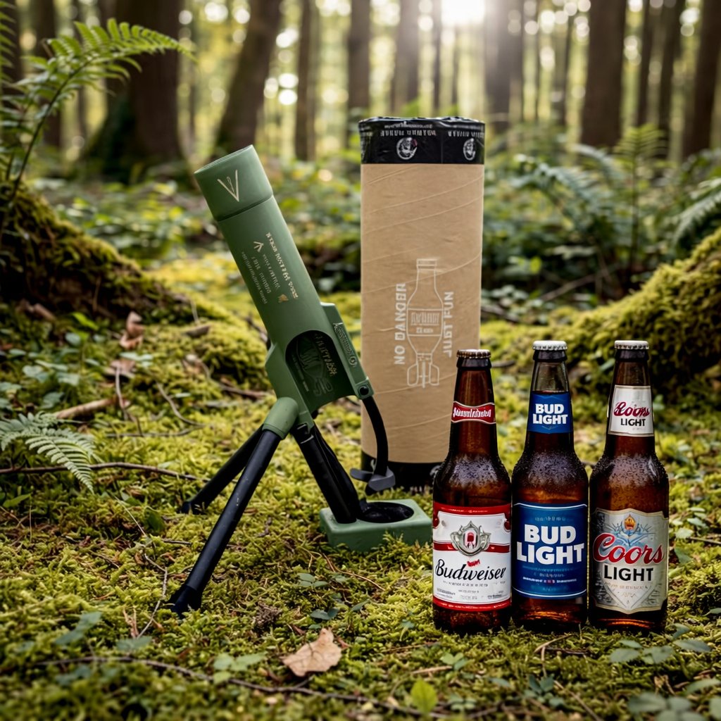 🍻51mm Beer Bottle Mortar Bottle Opener🚀– Novelty Cap-Launching Desk & Bar Accessory🔥Buy 2 Free Shipping