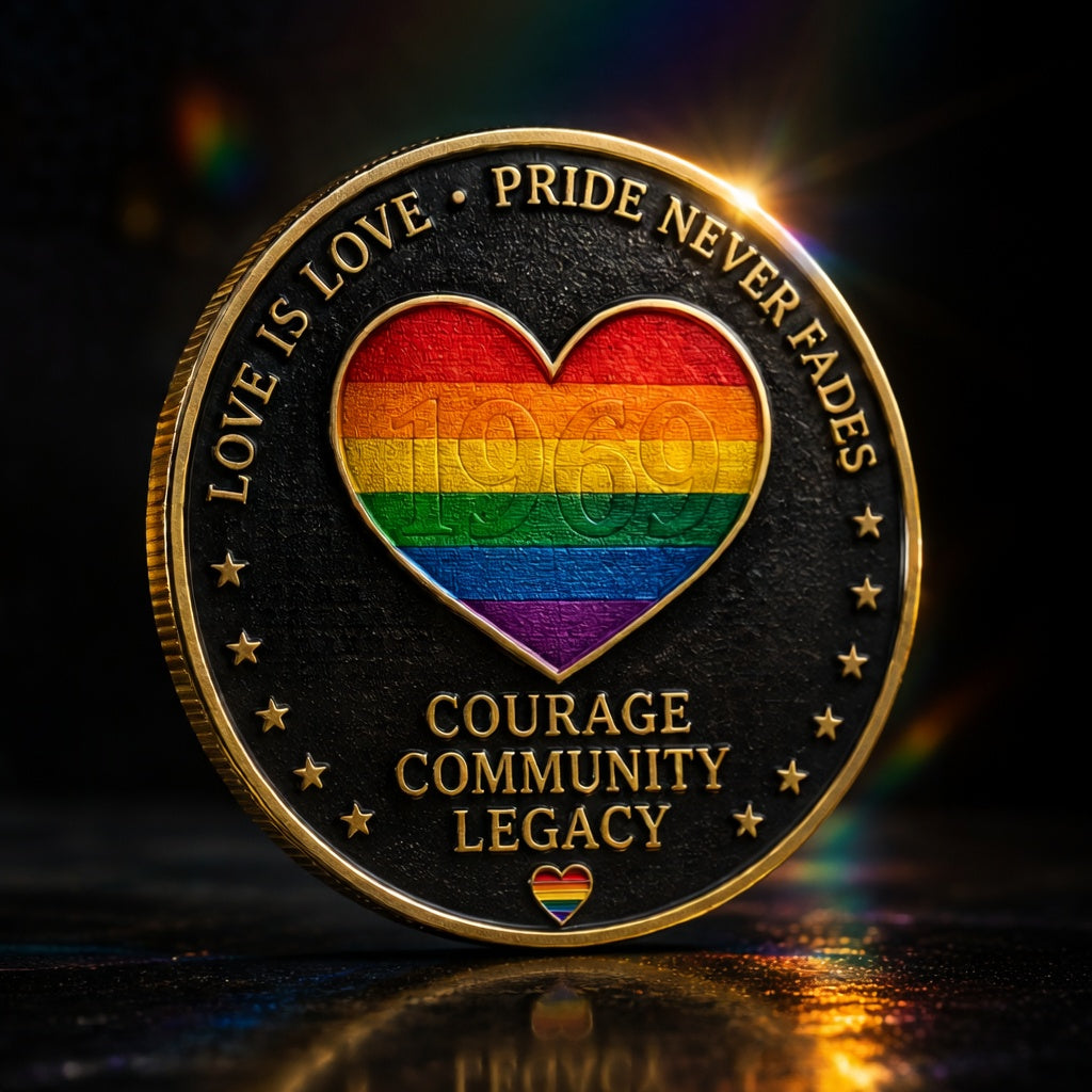 🏳️‍🌈 PRIDE LEGACY™ — Unity Edition Limited 2026 Challenge Coin