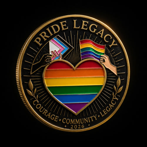 🏳️‍🌈 PRIDE LEGACY™ — Unity Edition Limited 2026 Challenge Coin