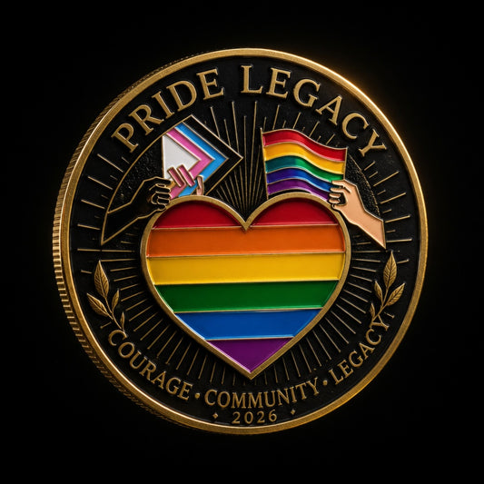 🏳️‍🌈 PRIDE LEGACY™ — Unity Edition Limited 2026 Challenge Coin