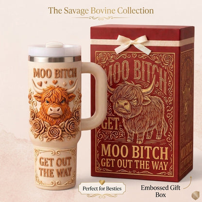 MOO B*TCH – Get Out The Way Tumbler