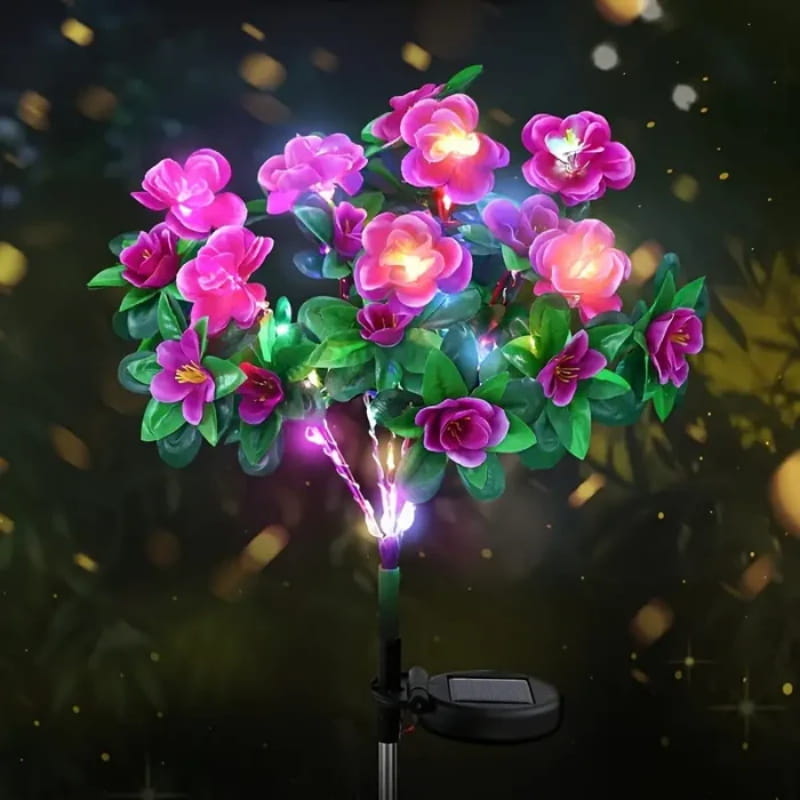 💐Limited-time 50% off⏰Simulation Azalea Flower Ground Stake Solar Light💐💡