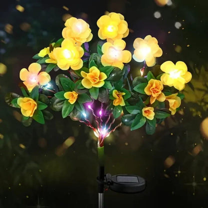 💐Limited-time 50% off⏰Simulation Azalea Flower Ground Stake Solar Light💐💡