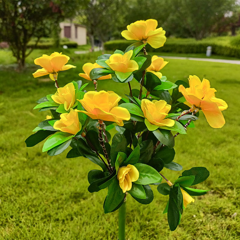 💐Limited-time 50% off⏰Simulation Azalea Flower Ground Stake Solar Light💐💡