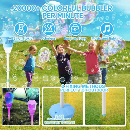 ⚡ Automatic Handheld Bubble Machine for Kids