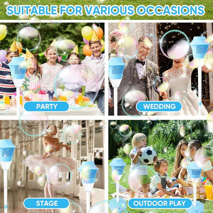 ⚡ Automatic Handheld Bubble Machine for Kids