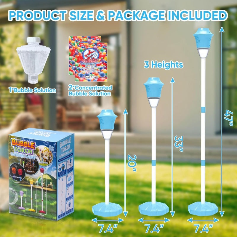 ⚡ Automatic Handheld Bubble Machine for Kids